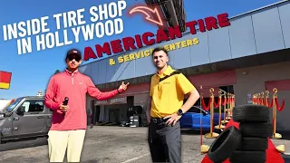 Inside American Tire Service Center Full Shop Tour walkthrough