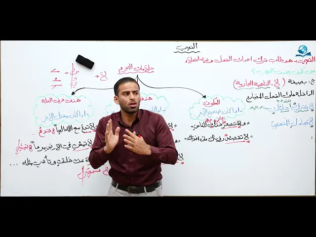 ⁣مادة اللغة العربية للصف الخامس الإعدادي : النهي