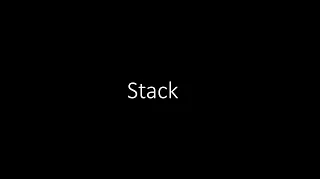 Stack implementation in Java