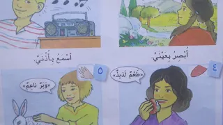 الحواس الخمس   الصف الرابع الجزء الثاني دندنها
