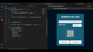 Create a QR Code Generator with HTML CSS JavaScript Step-by-Step Tutorial