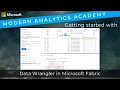 Getting started with Data Wrangler in Microsoft Fabric