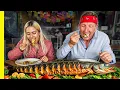 Comiendo Marisco Mexicano INTENSO 2do Mercado de Mariscos mas Grande del Mundo
