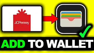 How To Add JC Penny Gift Card To Apple 2026 FULL GUIDE