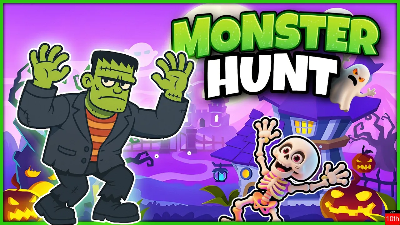 Going on a Monster Hunt | Halloween Kids Brain Break | Bear Hunt Song For Kids Going on a Monster Hunt | Halloween Kids Brain Break | Bear Hunt Song For Kids