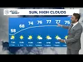 Sunday today storm chances tomorrow Cleveland weather forecast for Aug 18 2026
