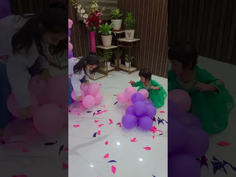 Tinku Ridhu Ballon Popping
