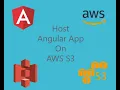 Host Angular App on AWS S3