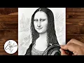 Download Lagu MONA LISA schetsen | Stapsgewijze tekenhandleiding voor beginners
