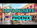 3 Mejores OUTLETS en PHOENIX Arizona USA