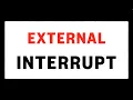 L-7 0 External Interrupt Program for external Interrupt