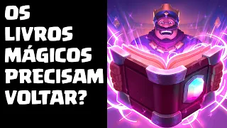 os LIVROS MÁGICOS PRECISAM VOLTAR?