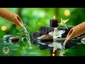 Download Lagu Relaxing Sleep Music + Bamboo Water Sounds 🌿 Deep Healing and Meditation Music Relax Mind Body, Spa