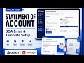 Statement of Account Applet Guide SOA Email Template Setup BigLedger