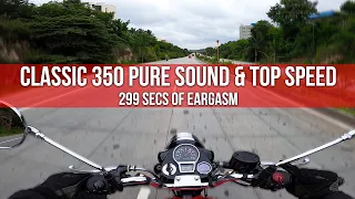 Download Royal Enfield Classic 350 Pure Riding Sound \u0026 Top Speed MP3