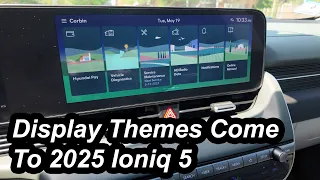 Display Themes Finally Come To 2025 Ioniq 5 In Latest OTA Update