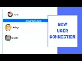 New User Connection Private Chat Application Using ReactJS Socket io Part 7