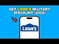 How to Get a 10 Military Discount at Lowe s 2025 Step-by-Step Guide