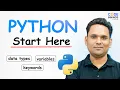 Python Full Course - Variables And Data Types In One
