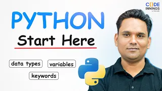 Python Full Course - Variables And Data Types In One