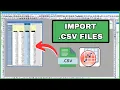 Importing CSV Files into OriginPro Quick Tutorial
