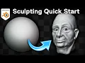 Sculpting Quick Start Guide for Absolute Beginners Blender Tutorial