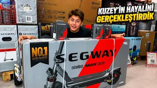 KUZEY HAYALİNE KAVUŞTU !! ELEKTRİKLİ SCOOTER ALDIK