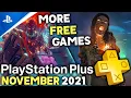 More FREE PS PLUS November 2021 Games Revealed - 2 More Games PS PlayStation Plus 2021 Free Games