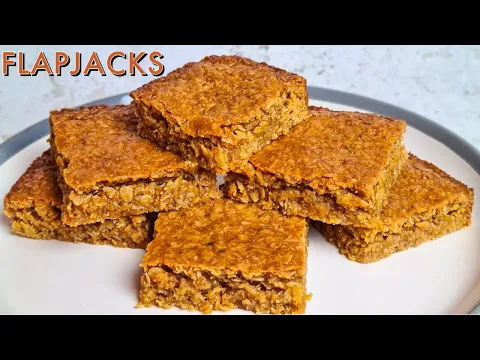 Download MP3 How To Make Flapjacks | Soft And Chewy Flapjacks | Golden Syrup Oat Bars