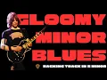 Download Lagu 🎸🎸 Gloomy B Minor Blues Jam | Guitar Backing Track