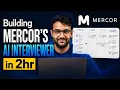 Building an AI Interviewer From Scratch in 3 Hours