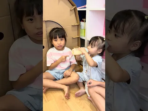 LNS - Chị em phải nhường nhịn nhau || Poor little baby #shorts