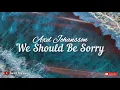 AXEL JOHANSSON - WE SHOULD BE SORRY (LYRICS)