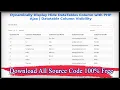 Dynamically Display Hide DataTables Column with PHP Ajax Datatable Column Visibility Code Hunter