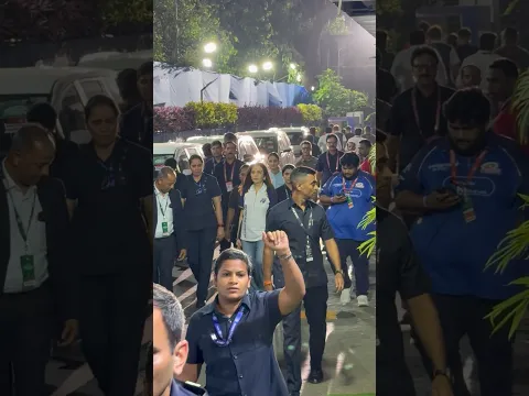 Nita Ambani with her security
