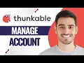 How To Manage Active Account Profile Details Using Thunkable Step-by-step