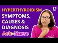 Hyperthyroidism Overactive Thyroid Symptoms Causes Diagnosis - Ask A Nurse LevelUpRN