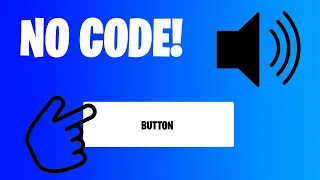 SOUND ON BUTTON CLICK no code - Unity 1 Minute Tutorial