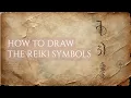 Lagu How to Draw the Three Reiki Symbols: Chokurei, Seiheki, and Honshazeshonen Step by Step