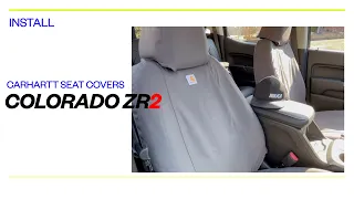 Carhartt Seat Cover Install & Review (Chevy Colorado)