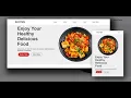 Responsive Restaurant Website Using HTML CSS JavaScript Step by Step Tutorial Part two