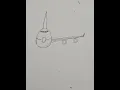 Easy Boeing 747 Front View Drawing B-747