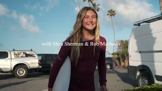 Rob Machado and Shea Sherman SURF SWAMIS REEF in Encinitas California