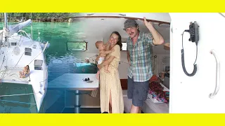 Our BUDGET performance Catamaran in detail. Boat Tour PART 2 (ep 269)
