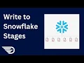 Persisting files into Snowflake Stages Datavolo DevCenter Tutorial