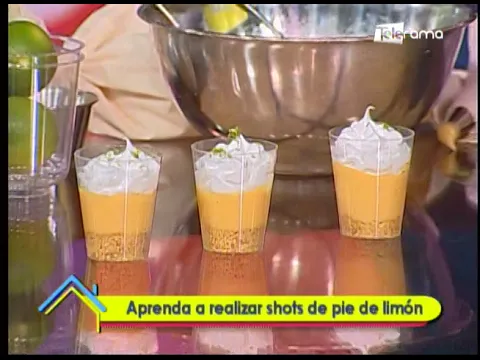 Aprenda a realizar shots de pie de limón