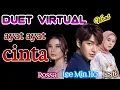 LESTI feat ROSSA \u0026 LEE MIN HO | AYAT-AYAT CINTA | DUET VIRTUAL