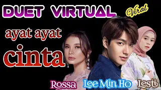 Download LESTI feat ROSSA \u0026 LEE MIN HO | AYAT-AYAT CINTA | DUET VIRTUAL MP3