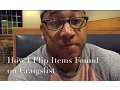 How I Flip Items Found On Craigslist for Extra Money Vlog