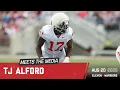 TJ Alford describes his budding confidence entering Year 2 Ohio State s reloaded linebacker room
